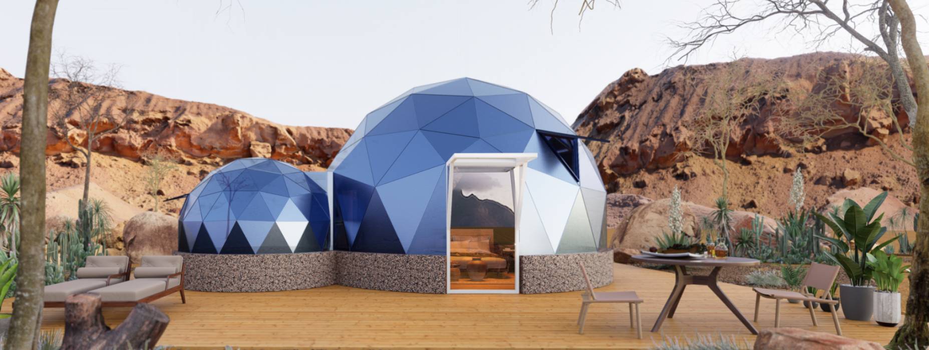 富宁县球形智能光伏玻璃星空房